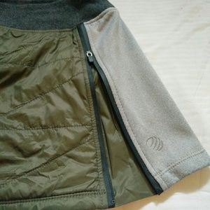 MPG Outerwear Quilt Knit Sweater Skirt XS